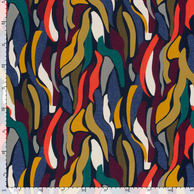 Punta di Roma fabric Abstract Orange