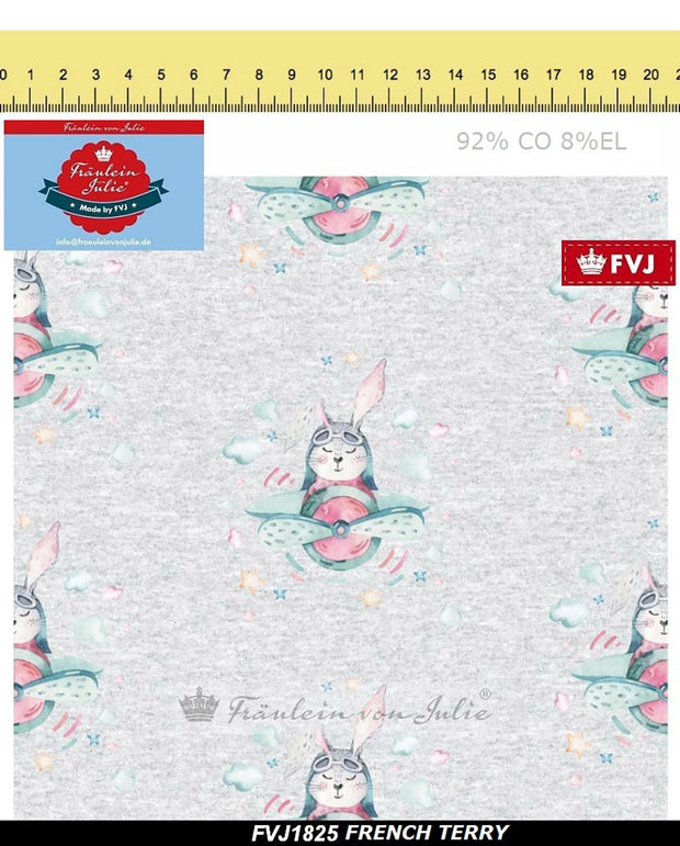 Cotton Jersey fabric Abstract 