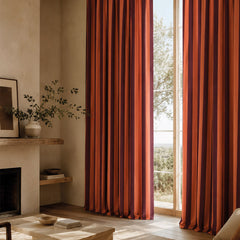 Panama digital printed Stripes Bordeaux