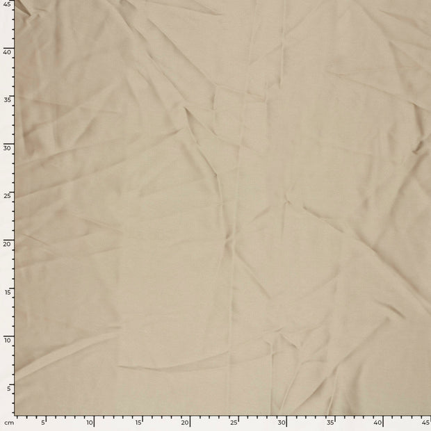 Satin fabrik Uni Beige