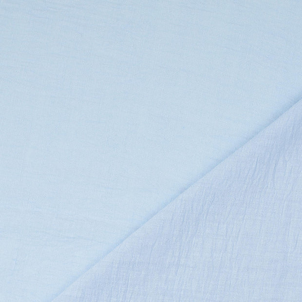 Woven Polyester tela Azul claro 
