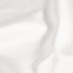 Satin bounded Unicolour Off White