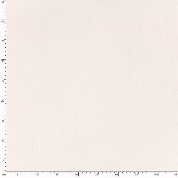 Heavy Knit tela Unicolor Blanco roto