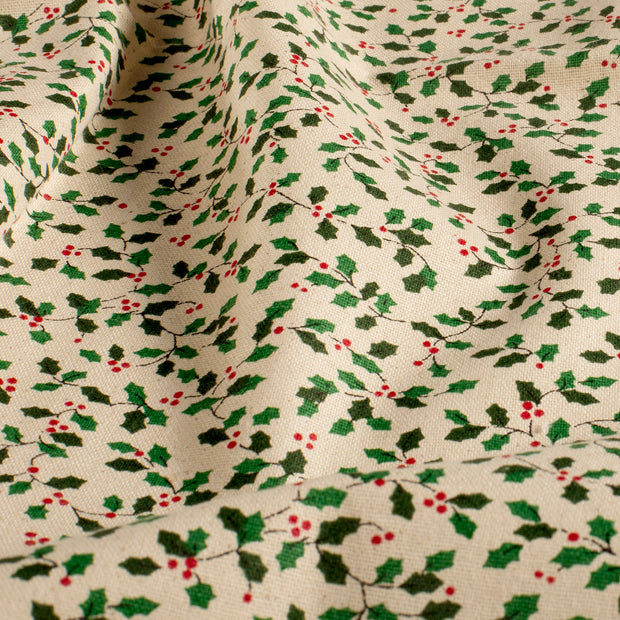 Canvas fabrik Weihnachten Wollweiß