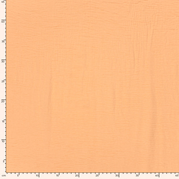 Woven Polyester tela Unicolor Salmón