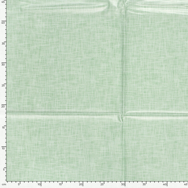 Coated Tablecloth fabric Dark Mint