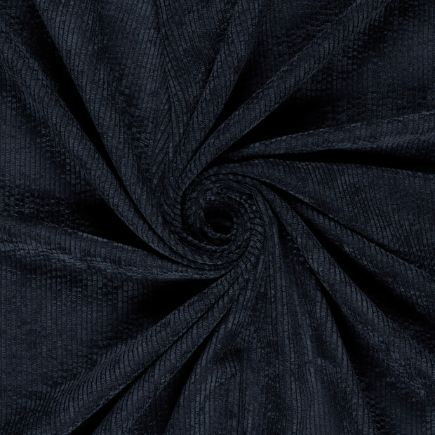 Corduroy 4.5w fabric Navy 