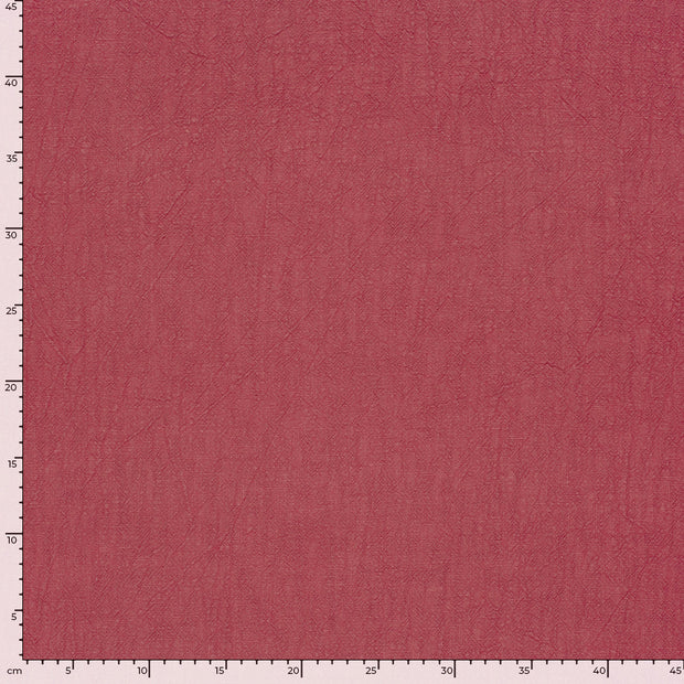 Ramie Linen fabric Unicolour Fuchsia