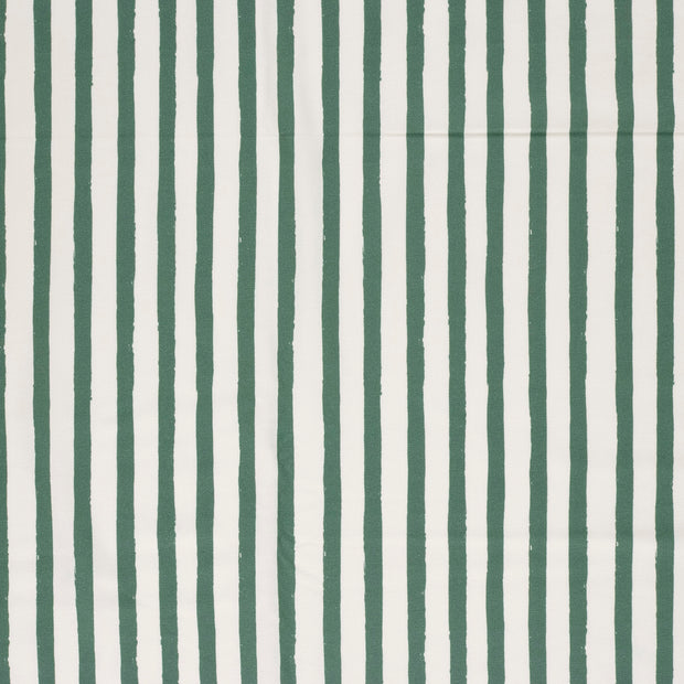 French Terry GOTS organic fabric Dark Green matte 