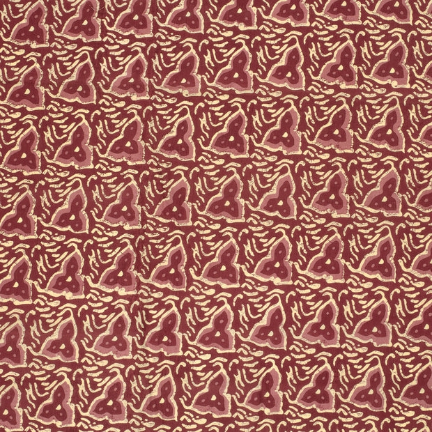 Voile fabric Red 
