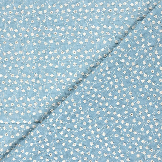 Dentelle tissu fleurs 