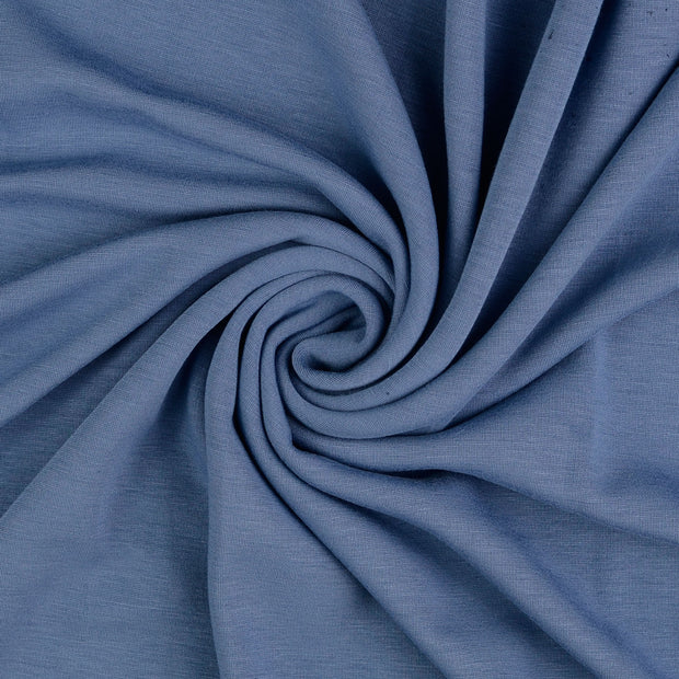 Alphen Fleece fabric Indigo 