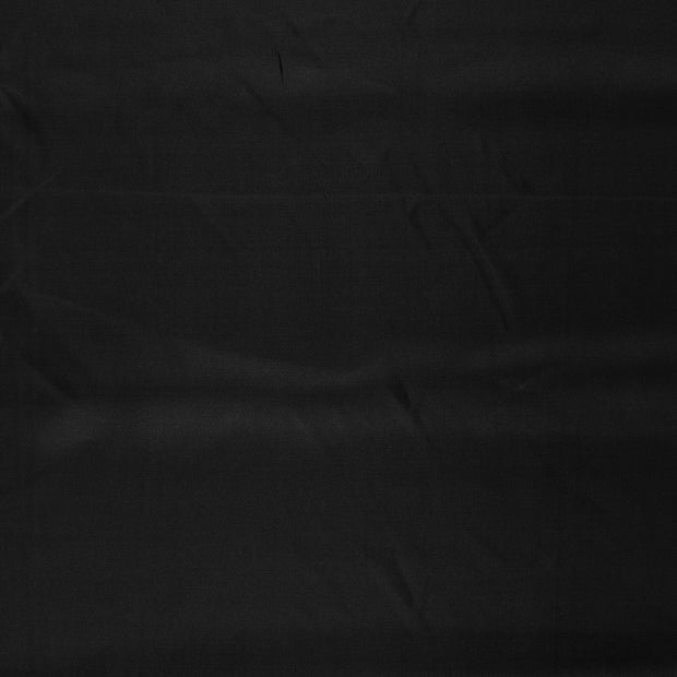 Satin tissu Noir brillant 