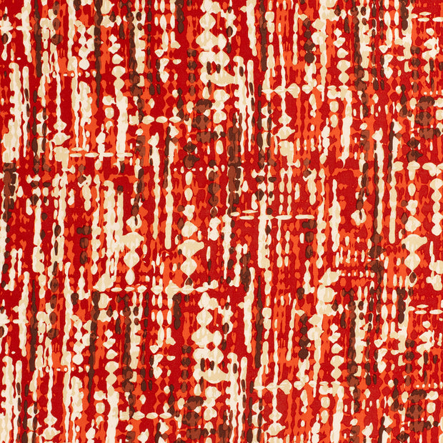 Viscosa Twill tela Ladrillo mate 