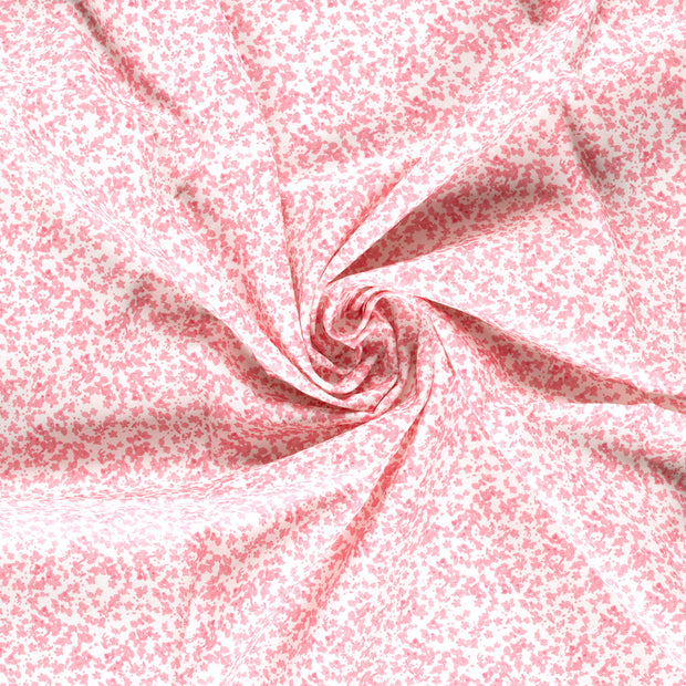 Twill fabric Pink printed 