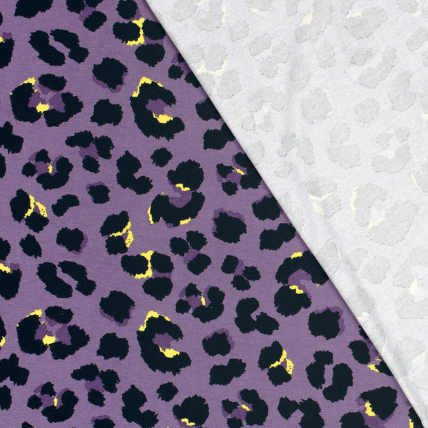 Viscose Jersey fabric Panther printed 