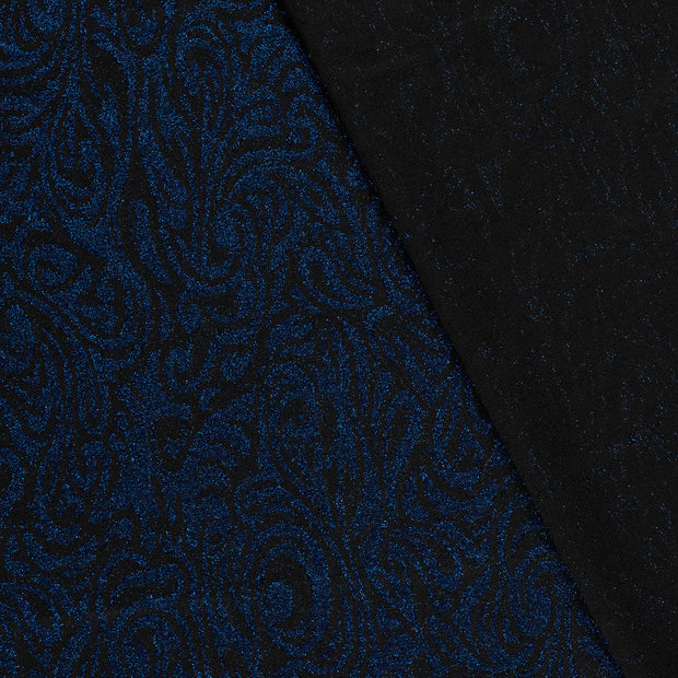 Jacquard tela Abstracto Lurex 