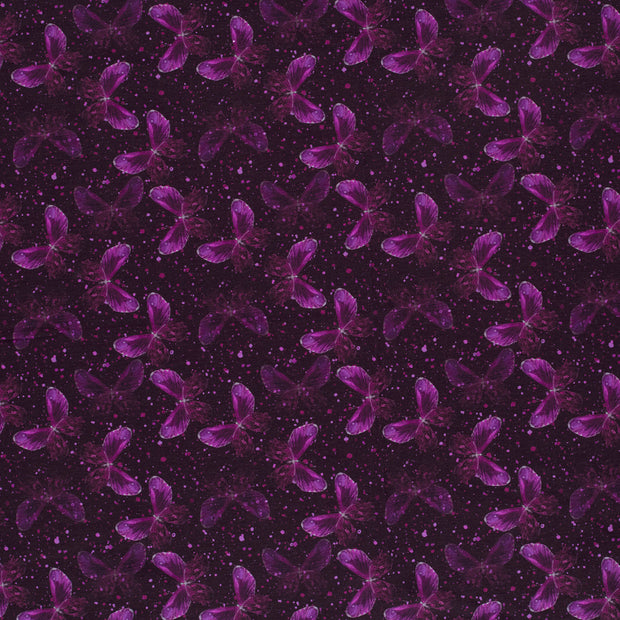 Jersey fabric Purple soft 