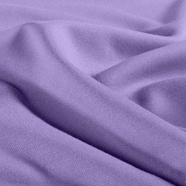 Rib Jersey fabric Unicolour Lavender