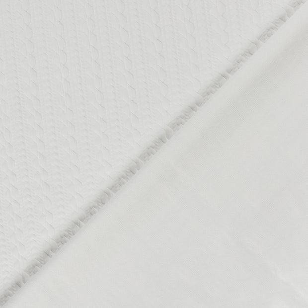 Heavy Knit tela Cable 