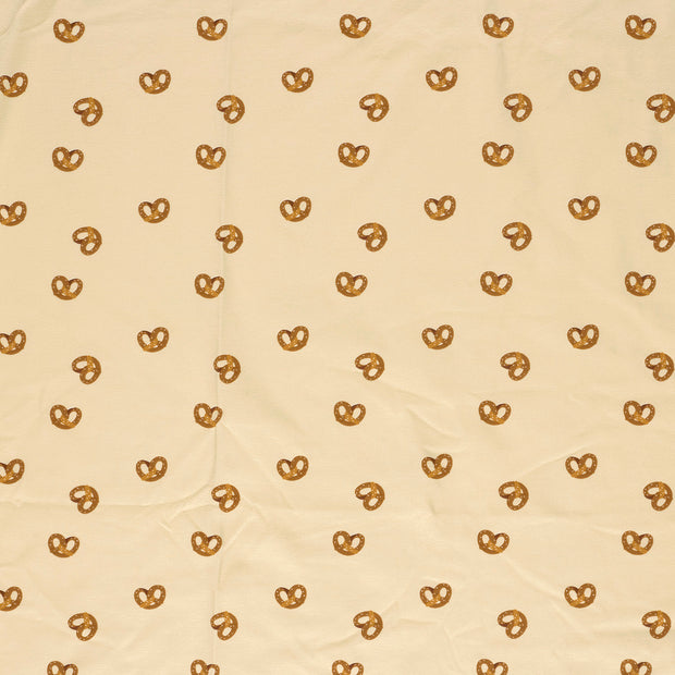 Jersey fabric Beige soft 