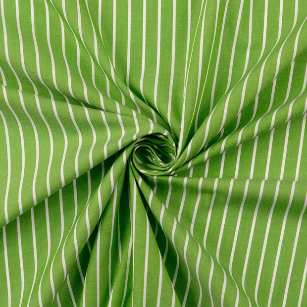 Katoen Poplin stof Olijf Groen 