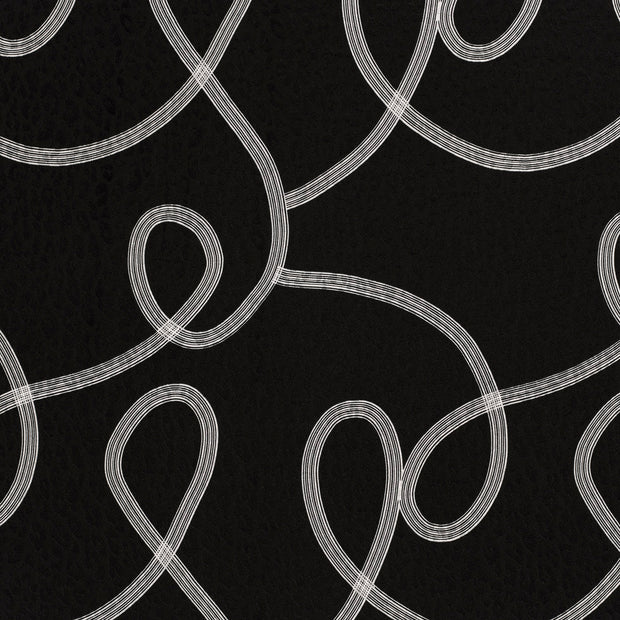 Satin Jacquard fabric Black slightly shiny 