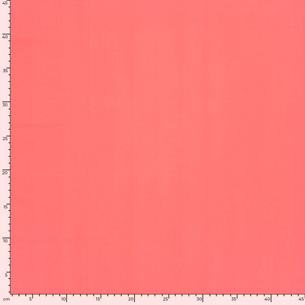 Swimwear Jersey UPF50 Recycled fabric Unicolour Coral
