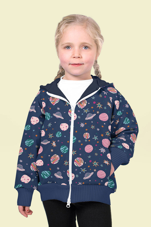 Softshell fabric Navy soft 