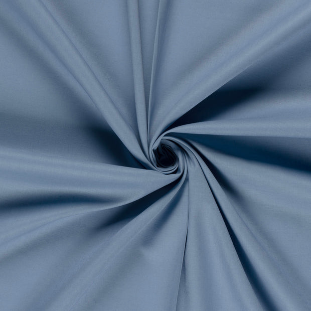 Cretonne fabric Steel Blue 