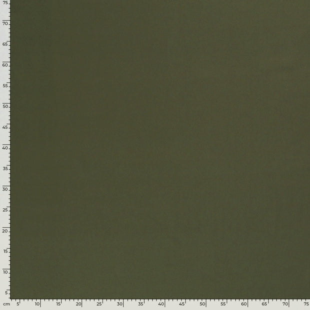 Jersey fabric Unicolour Khaki Green