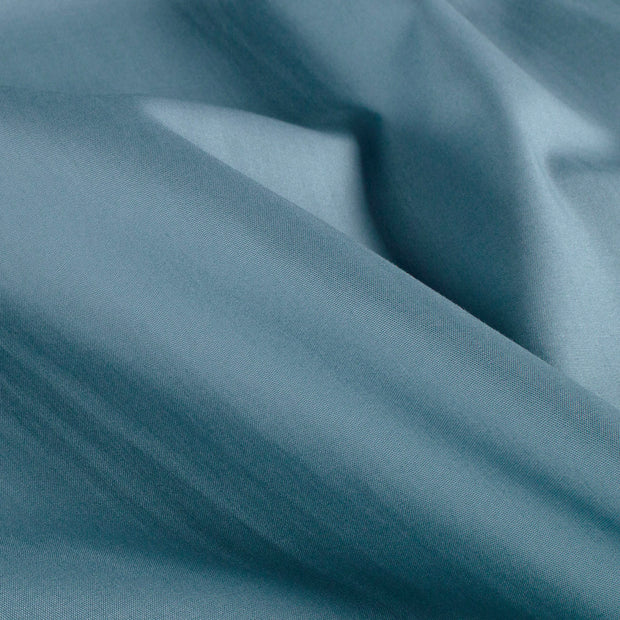 Coton Popeline GOTS tissu Unicolore Indigo