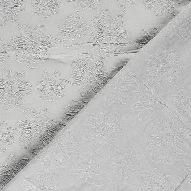  fabric Unicolour embroidered 