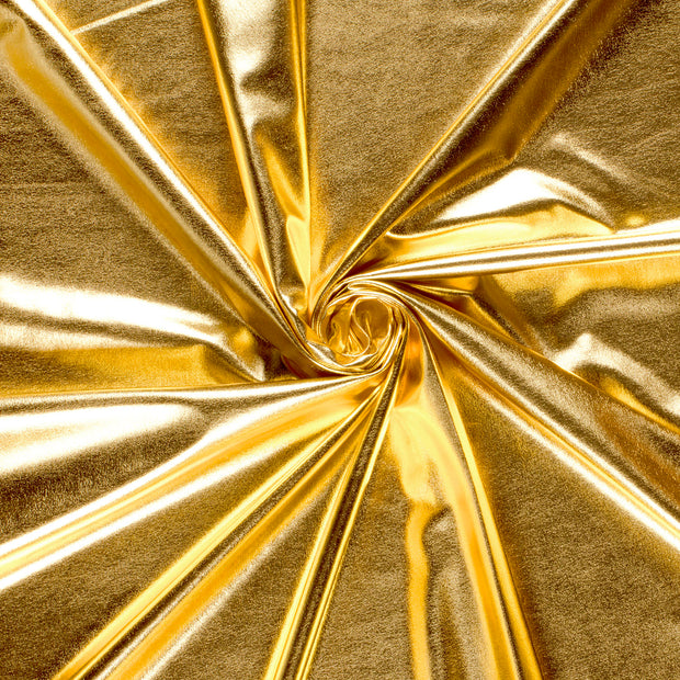 Lamé fabric Gold foiled 