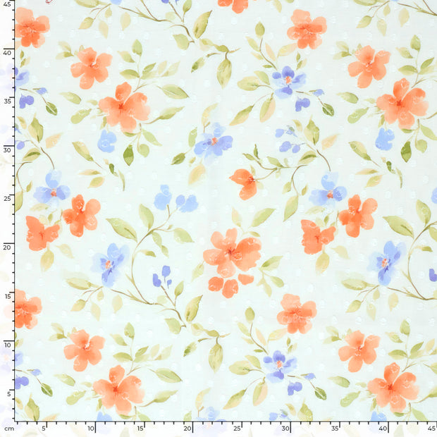  fabric Flowers 