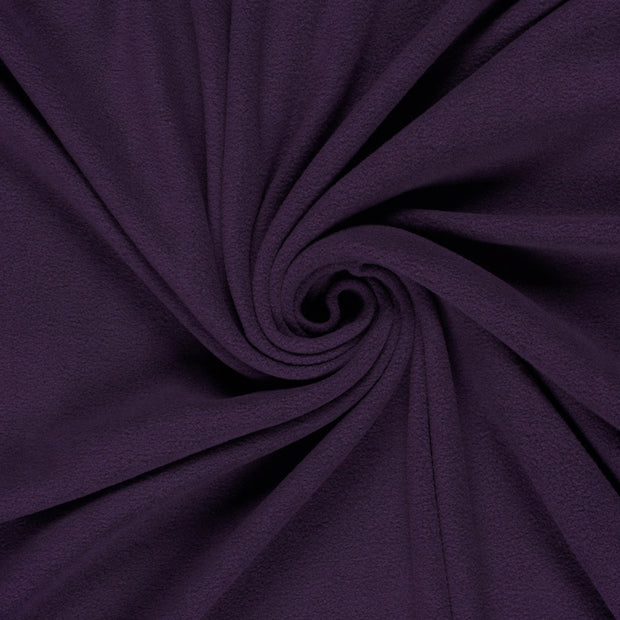 Polar Fleece stof Magenta brushed 