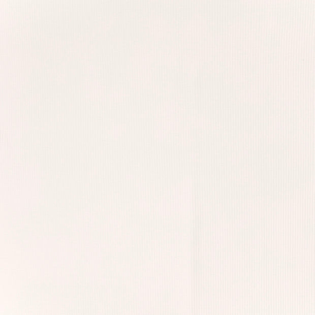 Rib Jersey tissu Ivory doux 