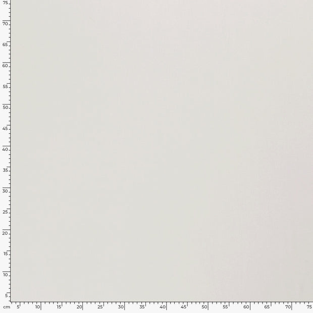 Viscose Poplin fabric Unicolour Off White