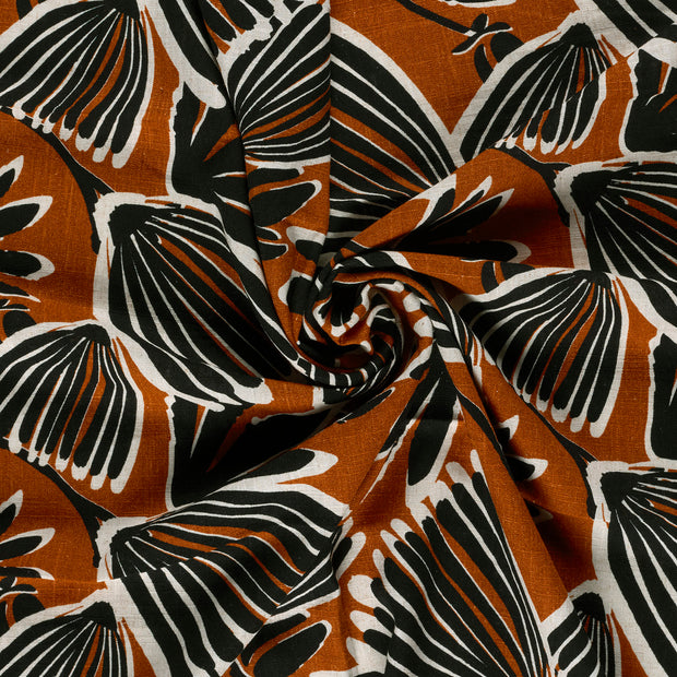  fabric Brique printed 