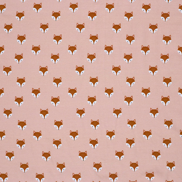 Jersey fabric Pink soft 