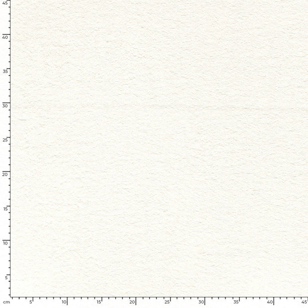 Rizo tela Unicolor Blanco roto