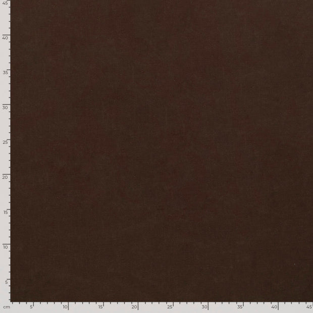 Leinen fabrik Uni Braun