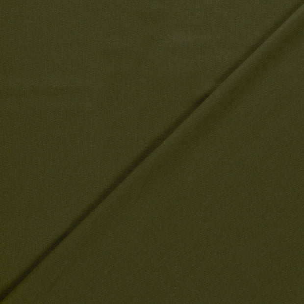 Viscose Lin Chaine et Trame tissu Unicolore 