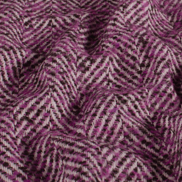 Jacquard stof Effen Paars