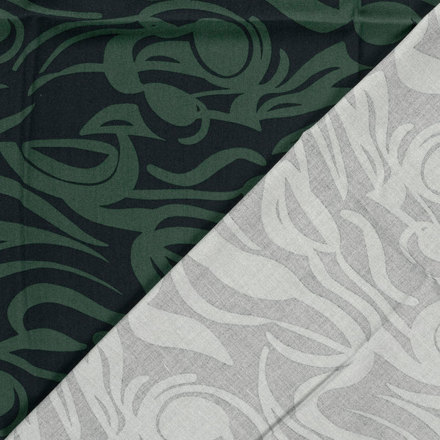 Viscose Twill fabrik Abstrakt bedruckt 