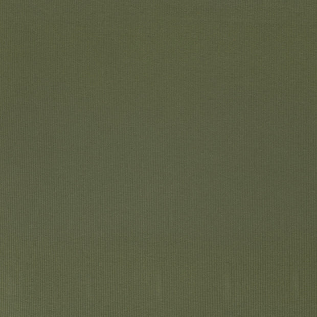Rib Jersey fabric Forest Green soft 
