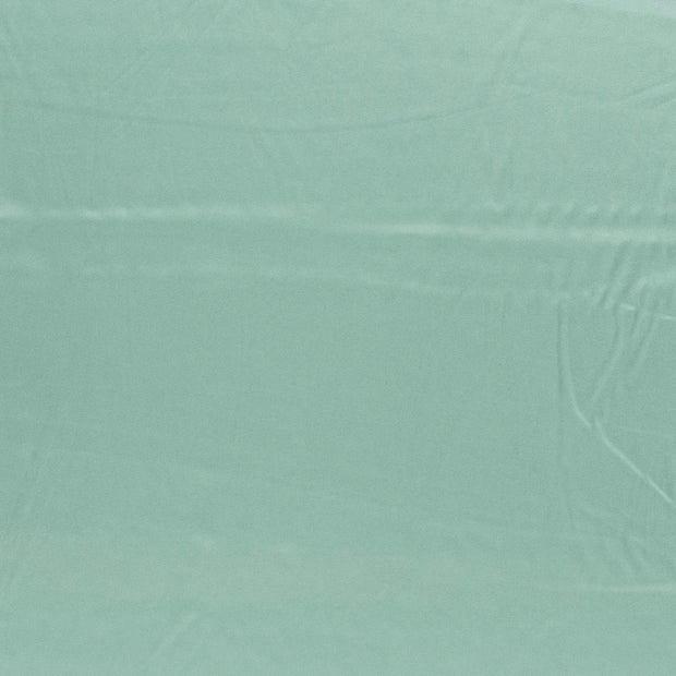 Satén tela Menta oscura reluciente 