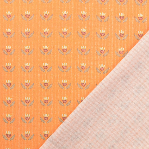 Cotton Poplin fabric Beige 