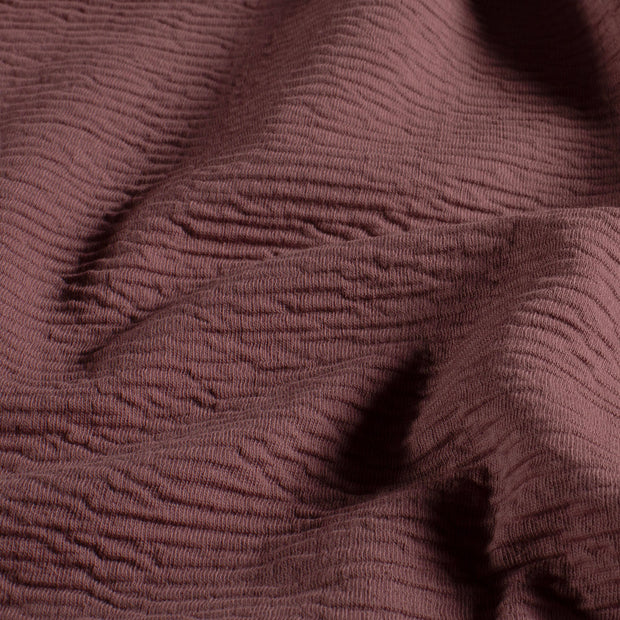 Knitted tissu Unicolore Lilas