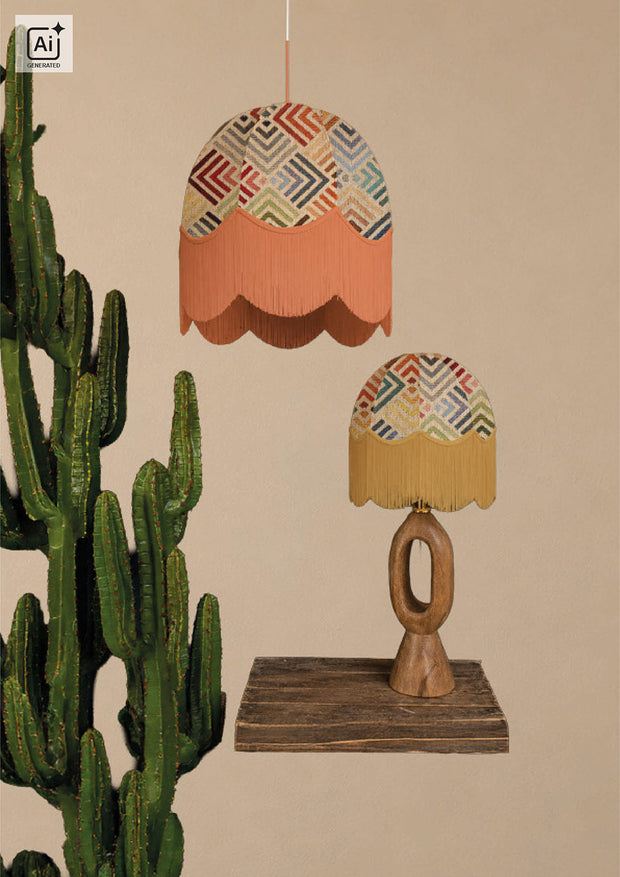 Gobelin stof Abstract Beige
